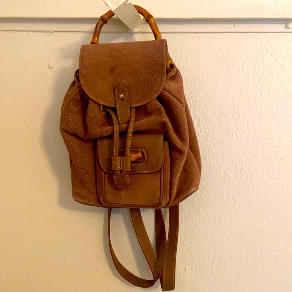 authentic gucci backpack